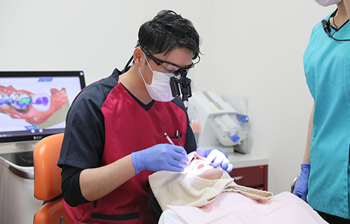 歯周病治療（数回　1回30～60分）　歯科衛生士担当　メインテナンスルームにて