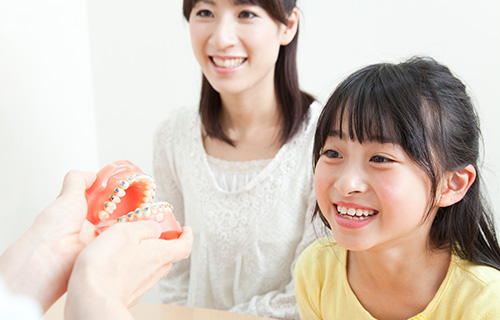 2.家族全員で予防歯科を行う